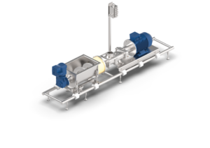 Twin-screw pumps