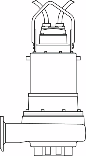 Pompe de relevage d'assainissement Flygt (Xylem) N 3170