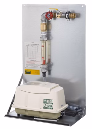 Station de dosage d'air BIOGASKONTOR taille 40 — jusqu'à 1 100 m³/jour