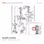 Goupille cannelée Eisele Biogaz – 11506 Vue éclatée Eisele Biogaz – Goupille cannelée Eisele Biogaz – 11506 (repère 52)