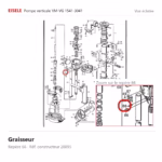 Graisseur Eisele Biogaz – 28895 Vue éclatée Eisele Biogaz – Graisseur Eisele Biogaz – 28895 (repère 66)