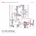 Vis à tête cylindrique Eisele Biogaz – 28899 Vue éclatée Eisele Biogaz – Vis à tête cylindrique Eisele Biogaz – 28899 (repère 89)
