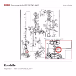 Vue éclatée Eisele Biogaz – Rondelle Eisele Biogaz – 29841 (repère 81)
