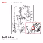 Douille de bride Eisele Biogaz – 31554 Vue éclatée Eisele Biogaz – Douille de bride Eisele Biogaz – 31554 (repère 40)