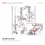 Douille de bride Eisele Biogaz – 31555 Vue éclatée Eisele Biogaz – Douille de bride Eisele Biogaz – 31555 (repère 41)