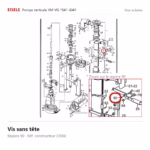 Vis sans tête Eisele Biogaz – 33988 Vue éclatée Eisele Biogaz – Vis sans tête Eisele Biogaz – 33988 (repère 90)