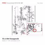 Vis à tête hexagonale Eisele Biogaz – 35519 Vue éclatée Eisele Biogaz – Vis à tête hexagonale Eisele Biogaz – 35519 (repère 71)
