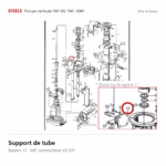 Support de tube Eisele Biogaz – V61231 Vue éclatée Eisele Biogaz – Support de tube Eisele Biogaz – V61231 (repère 11)