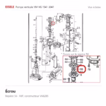 Écrou Eisele Biogaz – V68285 Vue éclatée Eisele Biogaz – Écrou Eisele Biogaz – V68285 (repère 56)