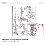 Moyeu d'accouplement complet Eisele Biogaz – V68971 Vue éclatée Eisele Biogaz – Moyeu d'accouplement complet Eisele Biogaz – V68971 (repère 8)
