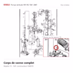 Corps de vanne complet Eisele Biogaz – V68978 Vue éclatée Eisele Biogaz – Corps de vanne complet Eisele Biogaz – V68978 (repère 15)