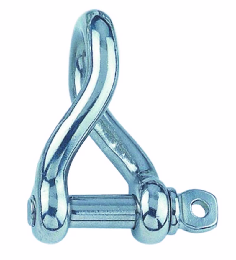 Manille torse inox A4 Ø 10 mm Huber Manille torse inox A4 Ø 10 mm Huber