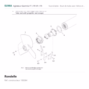 Rondelle SUMA Giantmix FT / Giantmix FR SP / Giantmix FR – 100264
