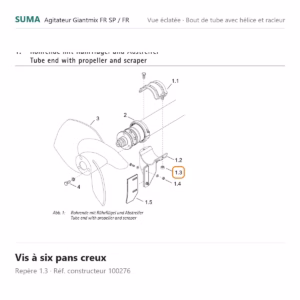 Vis à six pans creux SUMA Giantmix FR SP / Giantmix FR – 100276