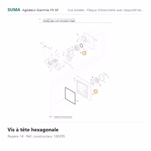Vis à tête hexagonale SUMA Giantmix FR SP – 100295