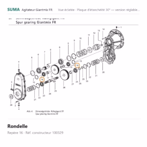 Rondelle SUMA Giantmix FR – 100329