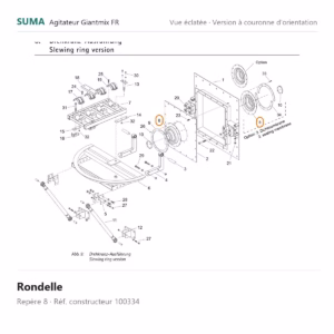 Rondelle SUMA Giantmix FR – 100334