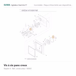 Vis à six pans creux SUMA Giantmix FT – 100361