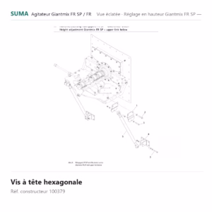 Vis à tête hexagonale SUMA Giantmix FR SP / Giantmix FR – 100379
