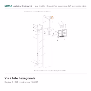 Vis à tête hexagonale SUMA Optimix 3G – 100395