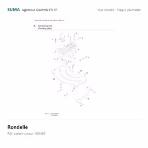 Rondelle SUMA Giantmix FR SP – 100462