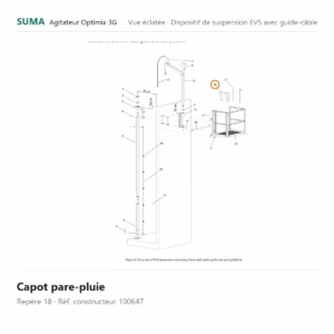 Capot pare-pluie SUMA Optimix 3G – 100647