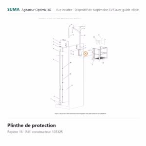 Plinthe de protection SUMA Optimix 3G – 103325