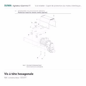 Vis à tête hexagonale SUMA Giantmix FT – 103377