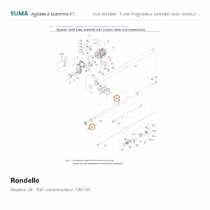 Rondelle SUMA Giantmix FT – 106134