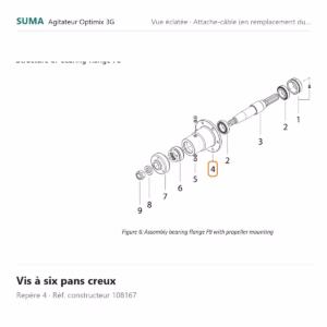 Vis à six pans creux SUMA Optimix 3G – 108167
