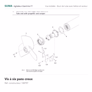 Vis à six pans creux SUMA Giantmix FT – 108797
