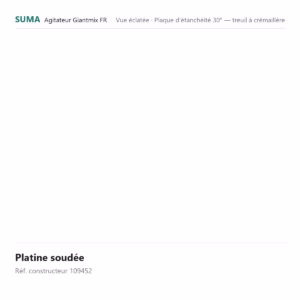 Platine soudée SUMA Giantmix FR – 109452