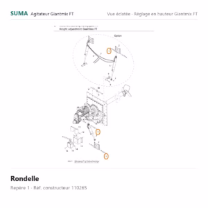 Rondelle SUMA Giantmix FT – 110265