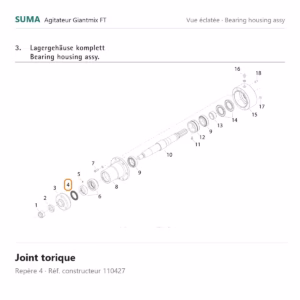 Joint torique SUMA Giantmix FT – 110427