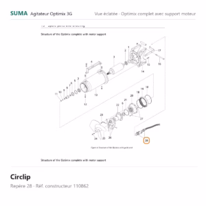 Circlip SUMA Optimix 3G – 110862