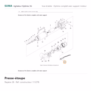 Presse-étoupe SUMA Optimix 3G – 111278