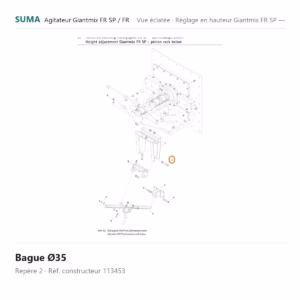 Bague Ø35 SUMA Giantmix FR SP / Giantmix FR – 113453