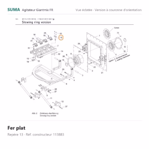 Fer plat SUMA Giantmix FR – 113883