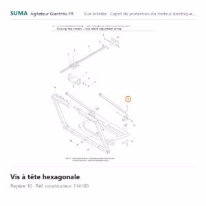 Vis à tête hexagonale SUMA Giantmix FR – 114100