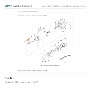 Circlip SUMA Optimix 3G – 114529