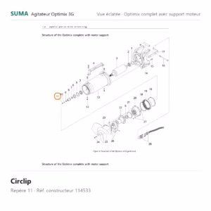 Circlip SUMA Optimix 3G – 114533