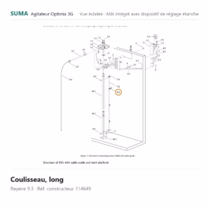 Coulisseau, long SUMA Optimix 3G – 114649