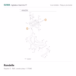 Rondelle SUMA Giantmix FT – 117040