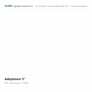 Adaptateur 5° SUMA Giantmix FR – 117526