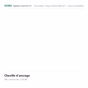 Cheville d'ancrage SUMA Giantmix FR – 118168