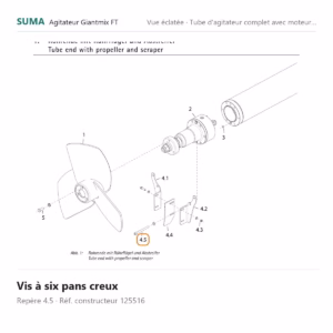 Vis à six pans creux SUMA Giantmix FT – 125516