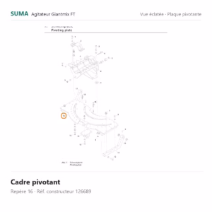 Cadre pivotant SUMA Giantmix FT – 126689