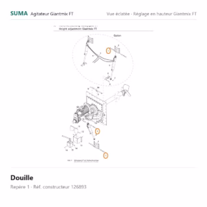 Douille SUMA Giantmix FT – 126893
