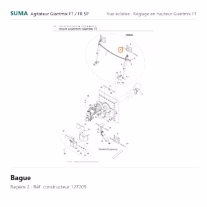 Bague SUMA Giantmix FT / Giantmix FR SP – 127209