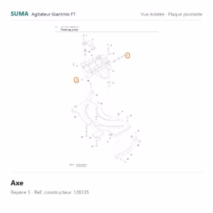 Axe SUMA Giantmix FT – 128335